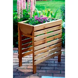 Dobar Hochbeet auf Beinen 58 x 36 x 71 cm natur