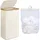 luxuskollektion Wäschekorb schmal Innentasche waschbar Griffe 75L mit Deckel Beige