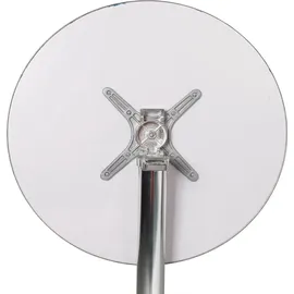 Mojawo 3-tlg. Bistro Garnitur Balkonset Garnitur Tisch + 2 Stapelstühle Ø60cm