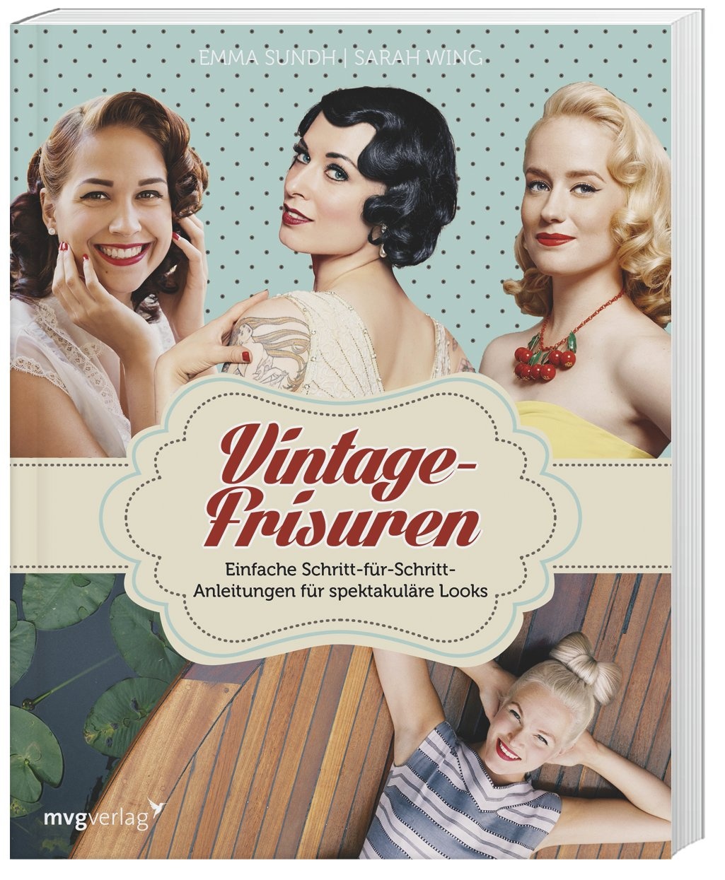 Vintage-Frisuren - Emma Sundh  Sarah Wing  Kartoniert (TB)