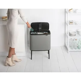 Brabantia Bo Touch Bin 33 l mineral concrete grey