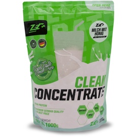Zec+ Nutrition Clean Concentrate Whey Honey Milk Pulver 1000 g