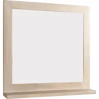 Main Möbel Badspiegel mit Ablage 70x70cm 'Kjoto' Akazie massiv