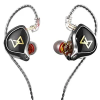 BACKWIN Kopfhörer mit Kabel, Ohrhörer mit Mikrofon, Lautstärkeregler, Memory Foam, Geräuschisolierung, bassgetriebener Sound, 3,5-mm-Buchse für Smartphones, Tablets, iPod, iPad, MP3