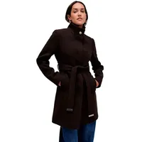 SALSA JEANS Wollmantel Dark Brown XL