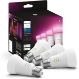 Philips Hue White & Color Ambiance E27 LED Glühbirne, 806 Lm, 16 Mio. Farben, Di