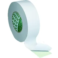 Doppelseitiges Klebeband D8010 Vlies 50m x 25mm - weiß