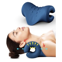 Nacken Massagegerät Nacken-Schulter-Massage Kissen Cervical Traktion für Nackenschmerzen Kopfschmerzen Schulterschmerzen Rückenschmerzen