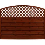 Andrewex Sichtschutzzaun Element BK 180 x 120 cm braun