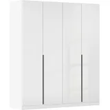 OTTO home Drehtürenschrank AGORDO 181 x 210 x 54 cm Weiß