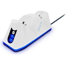 Stealth Gaming Stealth Twin Charging Dock Halterung Weiß PS5