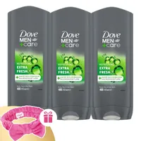 Dove Men+Care Duschgel Extra Fresh 3x400ml