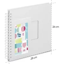 Hama Kreativ-Set, Spiralalbum selbst gestalten m. Zubehör, Foto-Geschenkidee DIY (00007293)