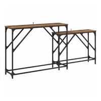 VidaXL Altholz Konsolentisch 100 x 28 x 75 cm