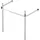 Duravit Metallkonsole Happy D.2 0030771000 77,3 x 49,1 cm