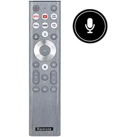 Vinabty ERF6A80 Ersetzen Sie die Sprachfernbedienung Fit für Hisense Class A7 U8 Series 4K U9N 98UX U8 Series ULED 4K LED TV