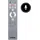 Vinabty ERF6A80 Ersetzen Sie die Sprachfernbedienung Fit für Hisense Class A7 U8 Series 4K U9N 98UX U8 Series ULED 4K LED TV