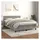 vidaXL Boxspringbett 140 x 200 cm Hellgrau