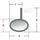 Highsider Lenkerendenspiegel mit LED Blinker Schwarz