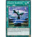 SR08-DE026 - Arkane Barriere - Common - DE - im Set mit Ultrapro Toploader - Yugioh