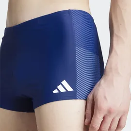 adidas Colorblock Boxer Badeshorts Dunkelblau L