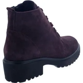 WALDLÄUFER H-Luise Bootie 716807-195-020, Order - Velourleder, Bordo (dunkelrot), Schnür. u. Reißverschluss, Weite H 37 - 37