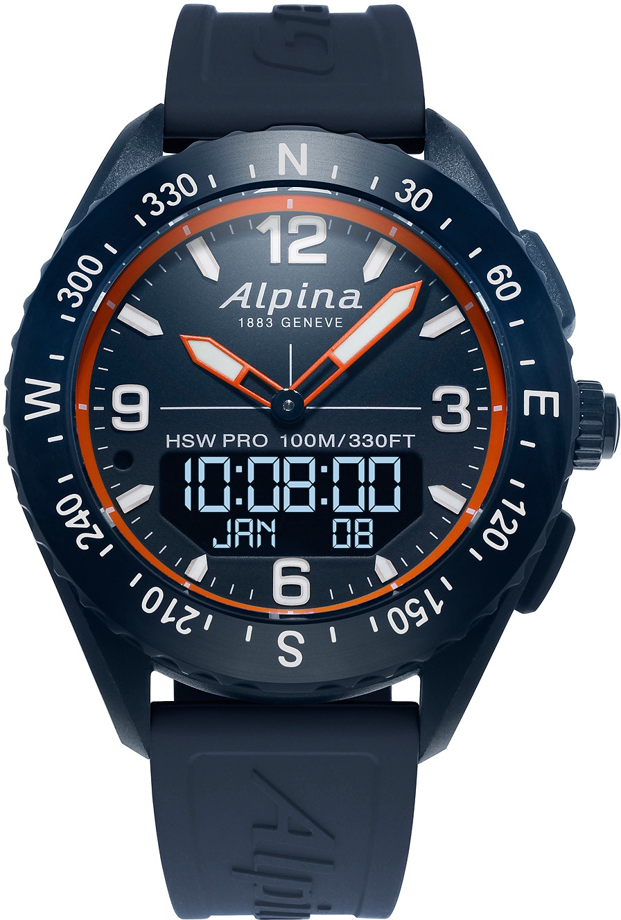 Alpina AL-283LNO5NAQ6 Alpiner X Smartwatch 47mm 10ATM