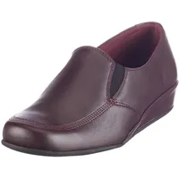 ROHDE 6303 Lesina, Damen Hausschuhe, Rot (Weinrot 48), 36