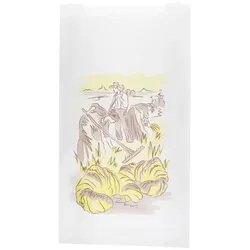 MONOUSO - Papiertüten „Mähen“ 14+7x24cm (100 Stück)
