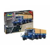 REVELL 07580 - Büssing 8000 S 13 mit Trailer 1:24