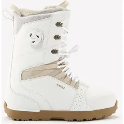 Snowboard Boots Erwachsene Hybrid - SNB 500 weiss beige|weiß 45