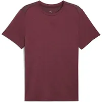 Puma Cloudspun Kurzarm-t-shirt - Ruby Shimmer Heather - L