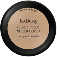 IsaDora Velvet Touch Sheer Cover Compact Powder 10 g 46 Warm Beige