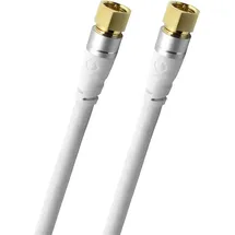 Oehlbach Digitales Satellitenkabel Antenna Link F 2 m Weiß
