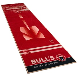 BULL'S Dartboard Carpet-Mat 180 red, ROT, -