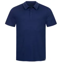 Tom Fyfe Poloshirt TOM FYFE Merino Poloshirt Herren Marine / 3XL blau 3XL