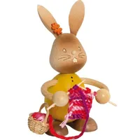 Großhandel Dregeno Hase mit Strickzeug Höhe = 11cm NEU