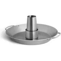 Burnhard Hähnchenbräter Ø 30,5 cm silberfarben