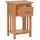 vidaXL Zeitungstisch Braun Eiche 35 x 27 x 55 cm