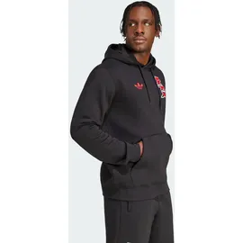 adidas FC Bayern München Hoodie 2023/24 schwarz Herren Gr. M