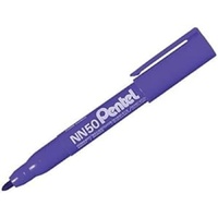 Pentel Permanentmarker 1,3mm bl Rundspitze ohne Toluol/Xylol 12 Stück