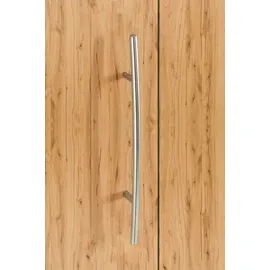 Priess Schrankbett PRIESS "Ancona", beige (astkernbuchefarben), H:211cm, Schrankbetten, mit Regal und LED-Beleuchtung