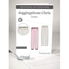 Fadenkäfer Schnittmuster und Nähanleitung - Damen Joggingshose - Chris