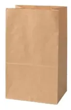 Greenbox Blockbeutel L, braun, 15 x 10 x 25 cm DRE03931 , 1 Karton = 500 Stück