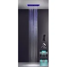 GESSI Afilo Multifunktions Dusch-Einbau-System 300x500 Strahlart Regen (57409279)