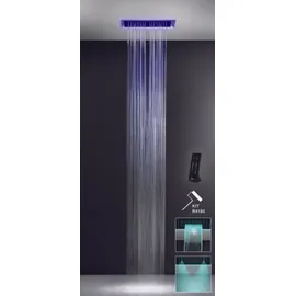 GESSI Afilo Multifunktions Dusch-Einbau-System 300x500 Strahlart Regen (57409279)