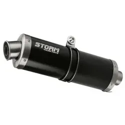 Storm Steel Black Oval Endschalldämpfer