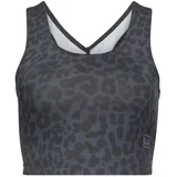 LASCANA Funktionsshirt anthrazit-leo 32/34