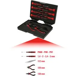 KS Tools Feinmechanik-Werkzeug-Satz, 10-tlg.