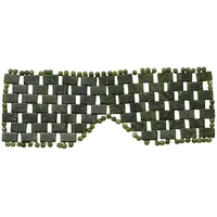 Firetti Augenbinde Steinbrille Augenmaske Edelstein Beauty Entspannung, SUM/9433, 1-tlg., mit echter grüner Jade auch Xiuyan Jade genannt grün